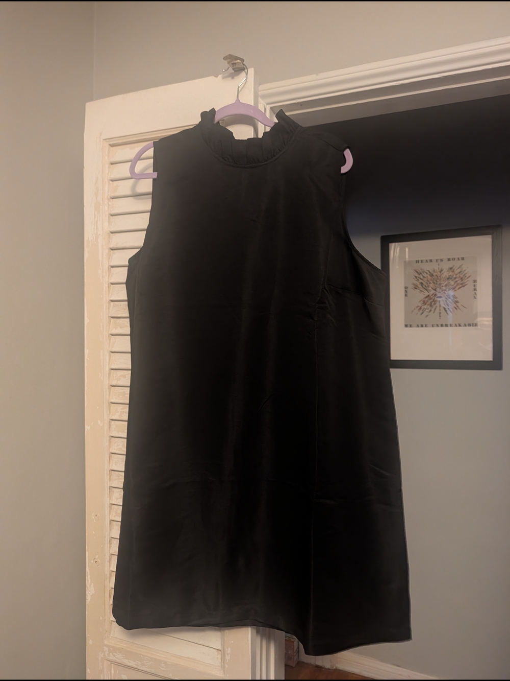 Belle Island Black  Bow Back Mini Dress
